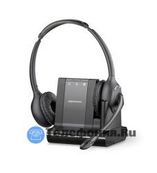 Plantronics W720/A-APV66, Savi, беспроводная гарнитура PL-W720/A-APV66 с электронным микролифтом для Avaya (EU24)