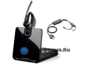 Plantronics Voyager Legend CS-APP51 беспроводная гарнитура для мобильного и стационарного телефонов с электронным микролифтом для Polycom PL-B335-APP5