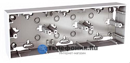 Тройная коробка для накладного монтажа Efapel 10995 AMF