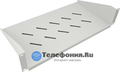 Полка для 19" шкафов переднего крепления 2U GYDERS GDR-FSS-250G