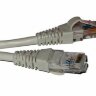 Патч-корд 1,5 м компьютерный RJ45-RJ45, категория 5е, серый SINELLS RJ45-RJ45-5-1,5